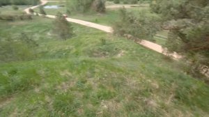 Курганы в д.Устье, озеро Меглино, каменная дорога. Пестовский район, Новгородская область