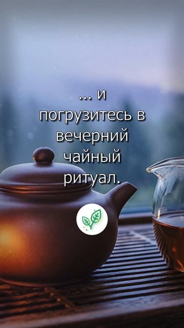 Чай который никуда не спешит  Shorts Эмбиент Velum