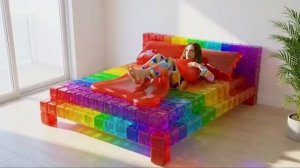 Мультики для детей и малышей про кровати . Яркий мультфильм
