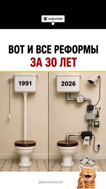Реформы идут результат видно шуточное мем мемас юмор прикол смех ржака смешно [get.gt]