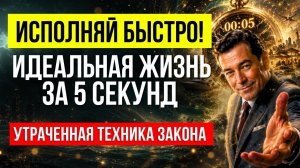 НЕВИЛЛ ГОДДАРД: ШАГНИ в ИДЕАЛЬНОЕ СОСТОЯНИЕ ЗА 5 СЕКУНД! Закон Предположения💥