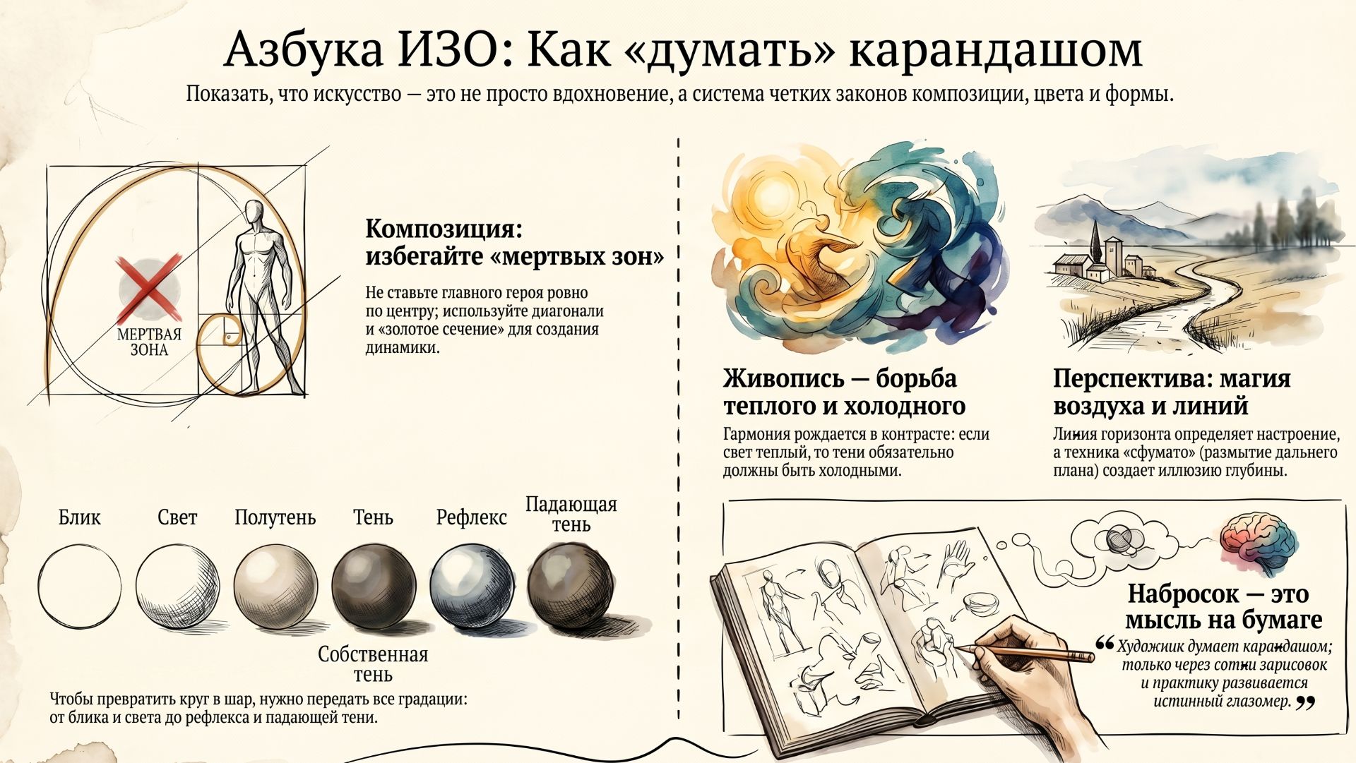 3. Цвет. Основы цветоведения. Цвет в произведениях живописи