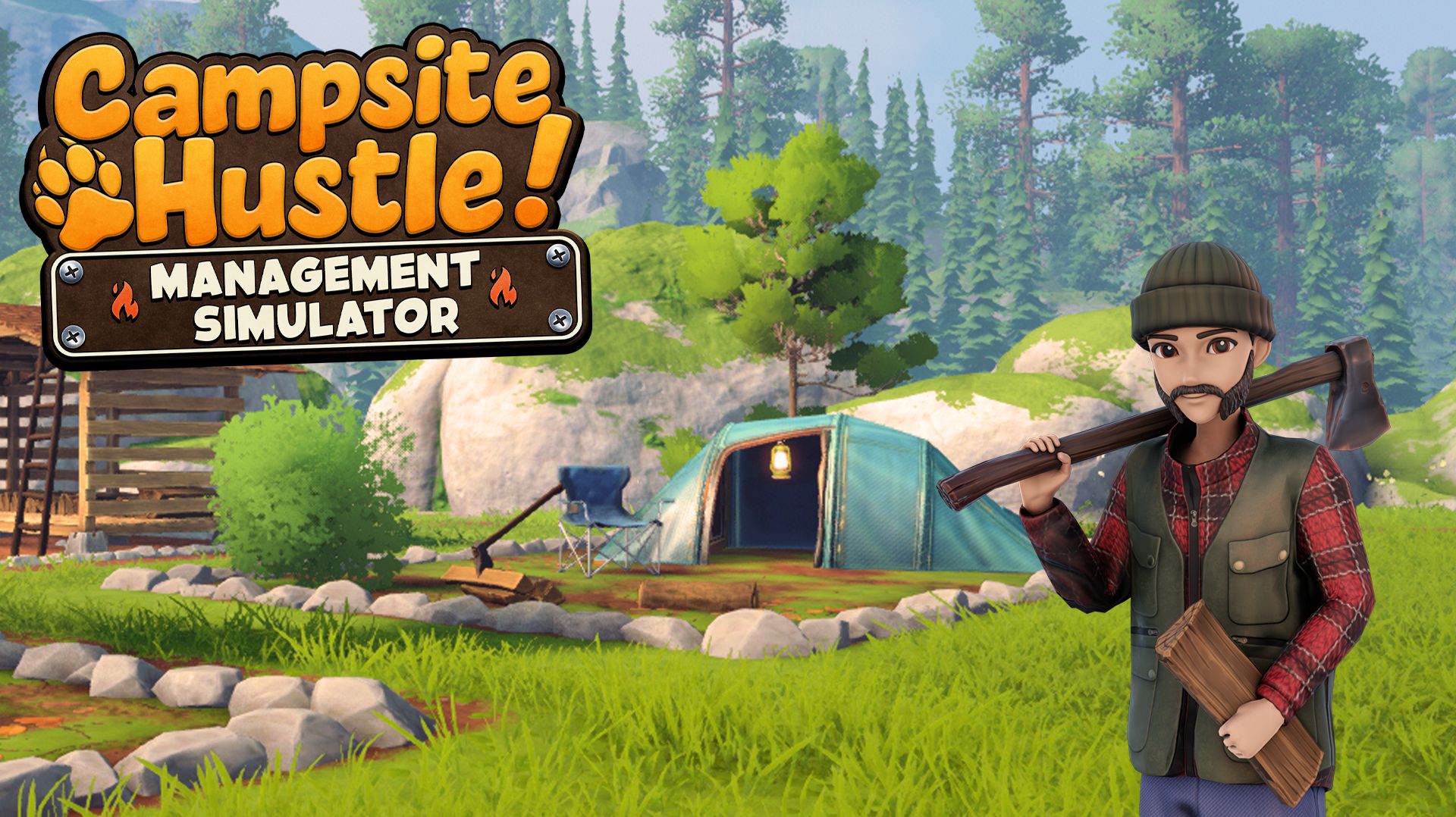ОТКРЫЛ СВОЙ КЕМПИНГ - Campsite Hustle! - Management Simulator #1 смотреть онлайн