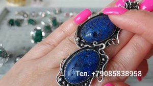 Серебряные украшения 💎 Природные вставки 💎 20.06.26 г.