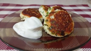 СЫРНИКИ с Зелёным луком. Вкусный завтрак!
