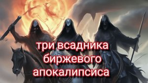 Три всадника биржевого апокалипсиса