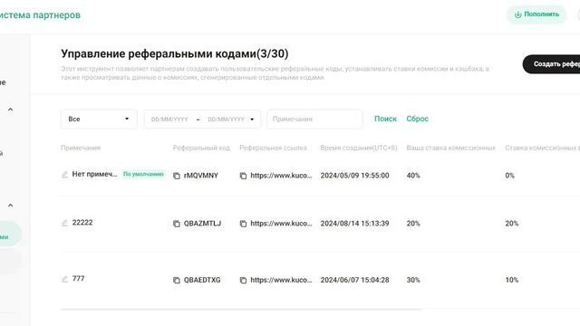 Партнёрская программа Кucoin смотреть онлайн
