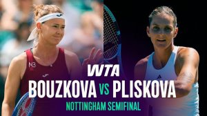 20.06.2026 | Каролина Плискова — Мари Бузкова | Лучшие моменты матча | WTA Nottingham 2026