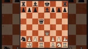 Шахматная ловушка, белые красиво наказали черных за жадность