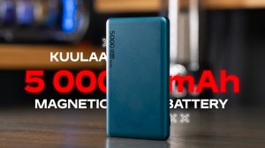 KUULAA MagSafe 5000 mAh — маленький монстр на 20 Вт!