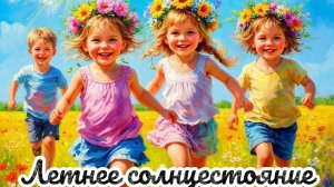 Вершина лета-день солнцестояния. Шикарная музыкальная открытка.