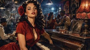 Barrelhouse Queen _ Delta Blues Music, Boogie-Woogie & Barrelhouse Piano