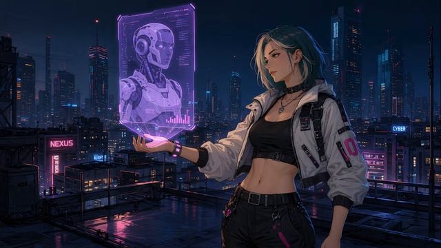 2055 ⧸⧸ Digital Ghost ｜ Cyberpunk • Synthwave • Retrowave