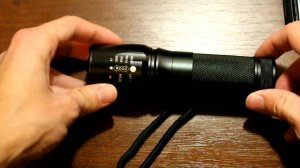 Фонарь Ultrafire 878 xm-l t6 с фокусировкой из магазина Gearbest. Тест ночью.