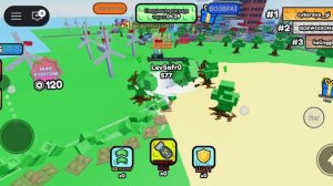 Игра в Будь ураганом в Roblox