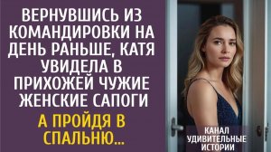 Истории из жизни: Вернувшись из командировки раньше, Катя увидела в прихожей чужие женские сапоги…