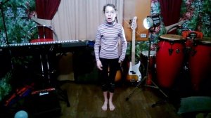 Полина читает «Зимнее утро» (А.С. Пушкин)