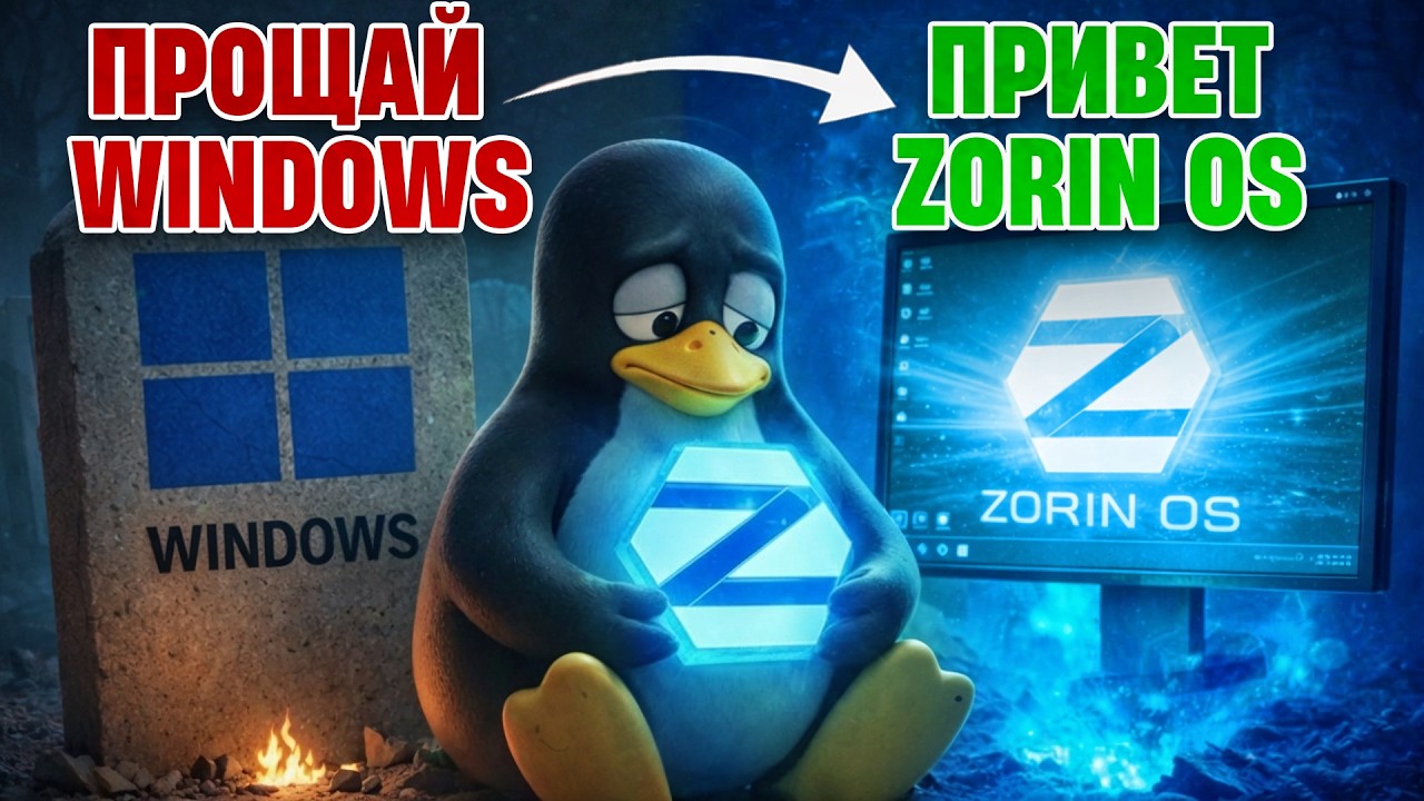 Вся Правда о Zorin OS: Linux Который Заменит Windows? смотреть онлайн