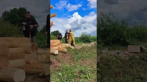Поставили крест в нашей деревне,как при положено .