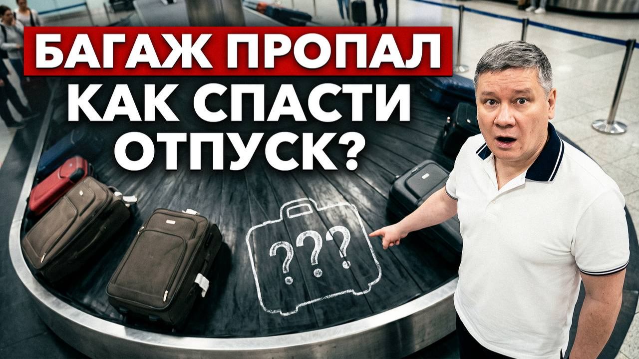 Пропал багаж. Как спасти вещи и отпуск? Битва с авиакомпанией