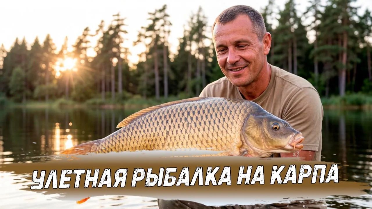 Весенняя рыбалка на карпа 2026.