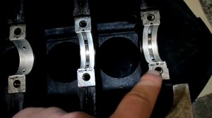 Как установить коренные вкладыши на коленвалу ваз 2103?