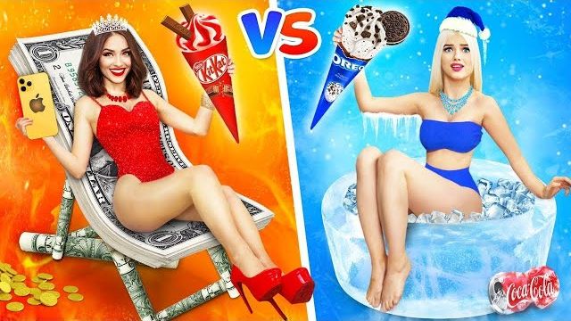 Богатая Vs Бедная Экстремальный Челлендж