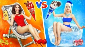 Богатая vs Бедная Экстремальный Челлендж