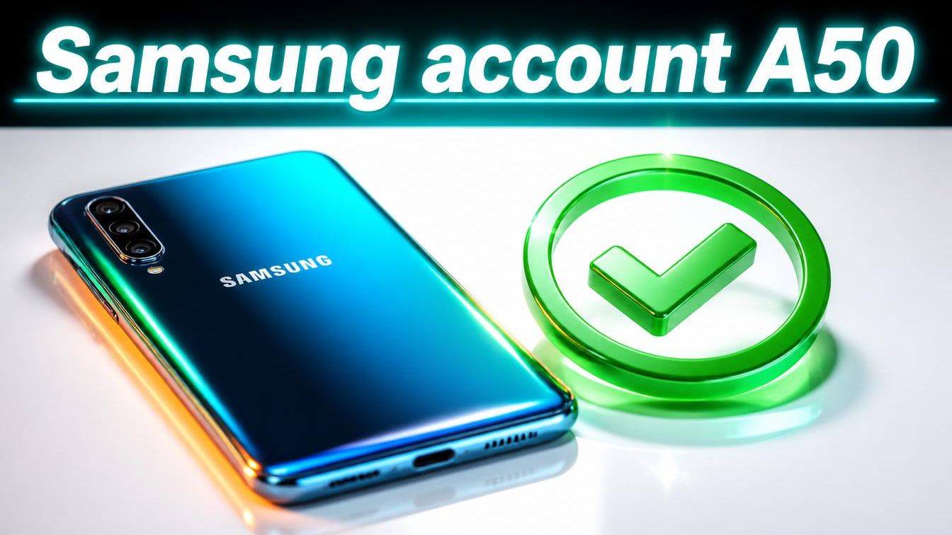 Samsung account A50 A505F✅