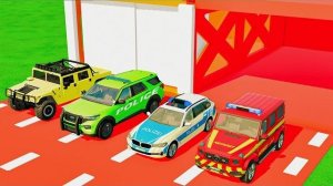 Машинки летают и прыгают! Развивающие мультики Машины помощники. Мультфильмы про машинки