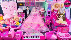 Играем в игрушки из мультика принцесса кукла Барби. Мультфильм для детей. ASMR АСМР