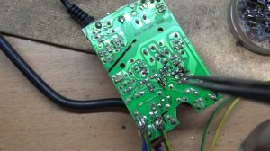 Ремонт блока питания 24 v 1.2 A Все запчасти из компьютерного блока питания.