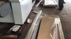 Рельефно-шлифовальный станок Motimac FHDR 1300. Шлифование загрунтованной МДФ двери. Мотимак часть 1