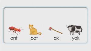 Oxford Phonics World 2 a ant cat ax yak