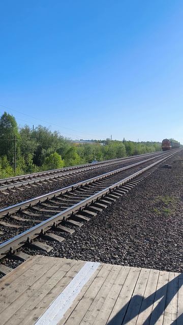 Чмэ3-4406 с грузовым составом 05.06.2026 смотреть онлайн
