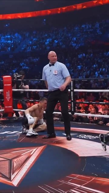 Момент нокдауна в бою Бивол Vs Айферт