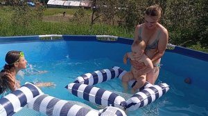 купаемся в бассейне 👍🤩