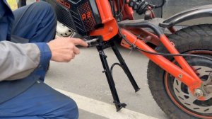 Центральная подножка для  kugoo r2