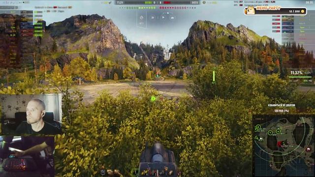 Не топовый бой на MBT-59 но выжили с трудом.