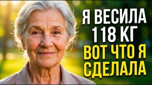 Мне 65. Я весила 118 кг. Врач сказал — не доживёшь. Вот что я сделала