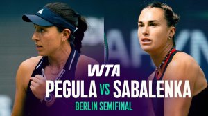 20.06.2026 | Арина Соболенко — Джессика Пегула | Лучшие моменты матча | WTA BERLIN 2026
