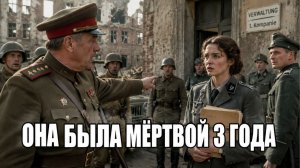СМЕРШ. ГЕНЕРАЛ УЗНАЛ ДОЧЬ СРЕДИ НЕМЕЦКИХ ПЕРЕВОДЧИКОВ