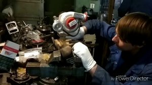 Ставим турбину на Газель 2.8 cummins. Дождь все портит:(