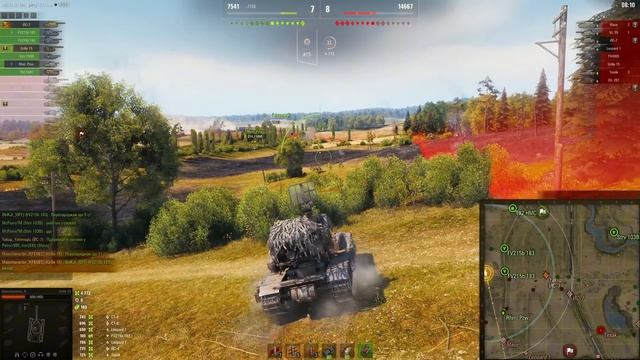[Fermani wot] Grille 15 ● Царь леса вышел на охоту — немчура показала что такое руки пианиста в WOT смотреть онлайн