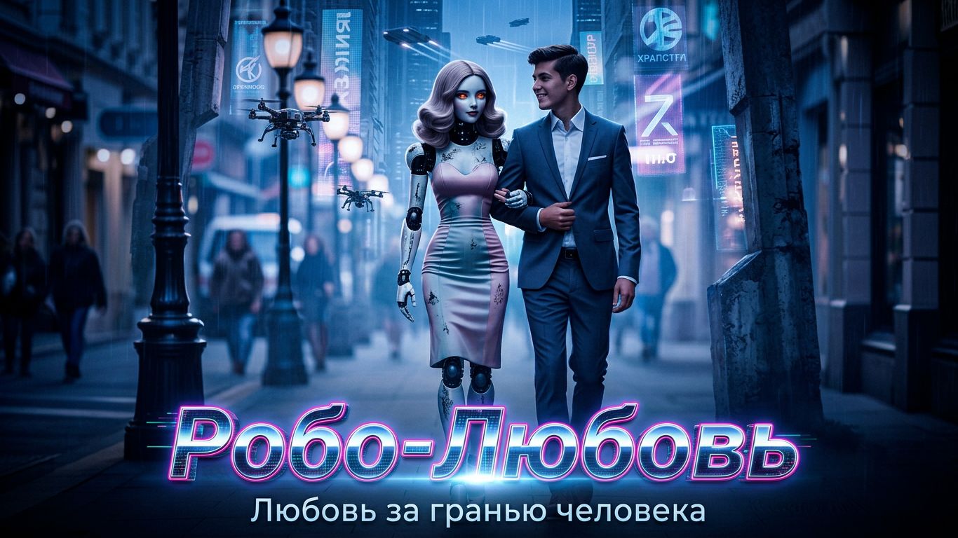 Робо Любовь.Социальная Фантастика