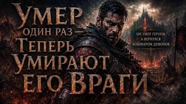 АУДИОКНИГА ПОЛНОСТЬЮ | Умер один раз — теперь умирают его враги | ПОПАДАНЦЫ | Книга 1 смотреть онлайн