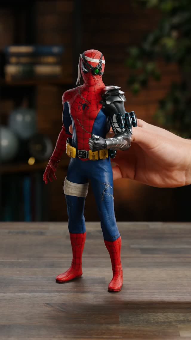 ФИГУРКИ ЧЕЛОВЕК ПАУК КОМБО HOT TOYS | SPIDER MAN смотреть онлайн