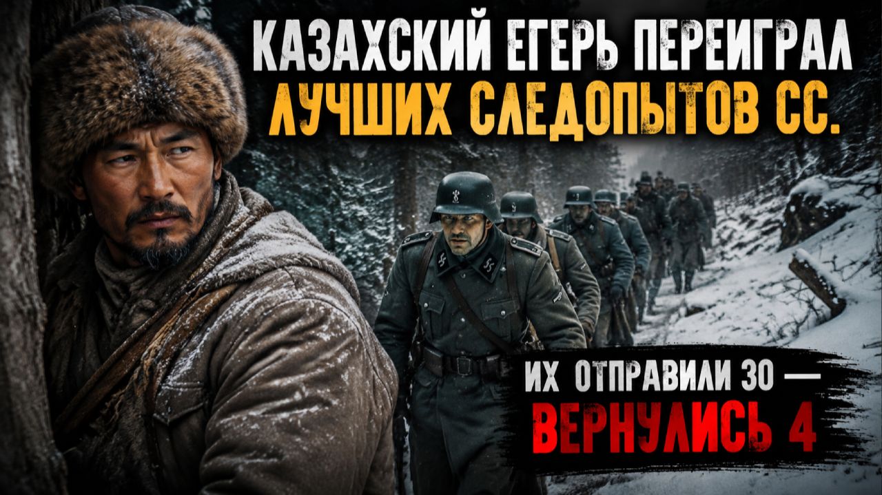 КАЗАХСКИЙ ЕГЕРЬ ПЕРЕИГРАЛ ЛУЧШИХ СЛЕДОПЫТОВ СС. ИХ ОТПРАВИЛИ 30 — ВЕРНУЛИСЬ 4 смотреть онлайн