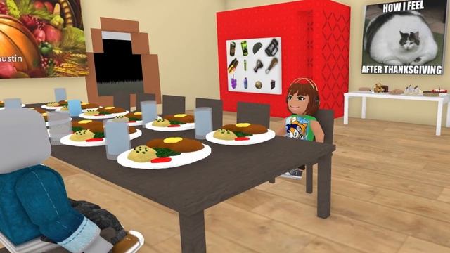 pilot: thanksgiving dinner