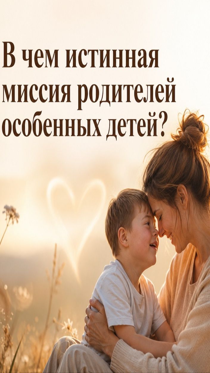В чем истинная миссия родителей особенных детей - Юлия Смодлева